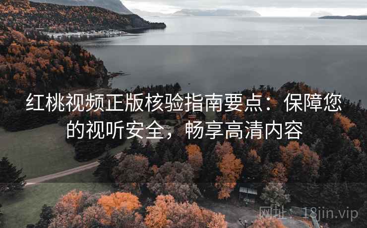 红桃视频正版核验指南要点：保障您的视听安全，畅享高清内容