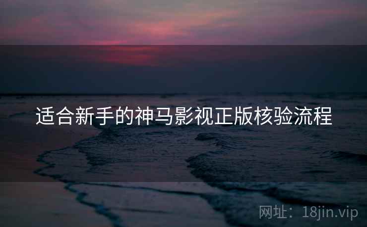 适合新手的神马影视正版核验流程
