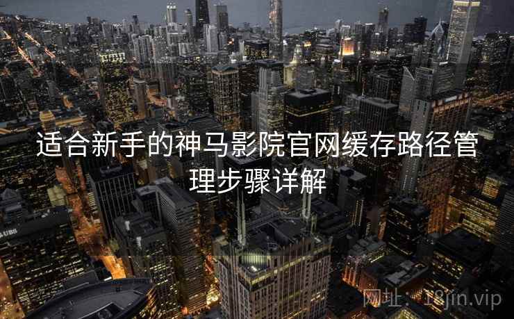 适合新手的神马影院官网缓存路径管理步骤详解