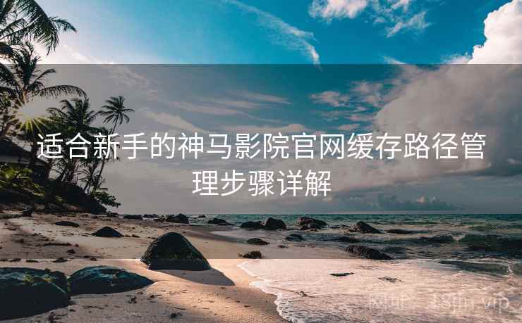 适合新手的神马影院官网缓存路径管理步骤详解