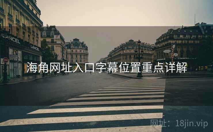 海角网址入口字幕位置重点详解
