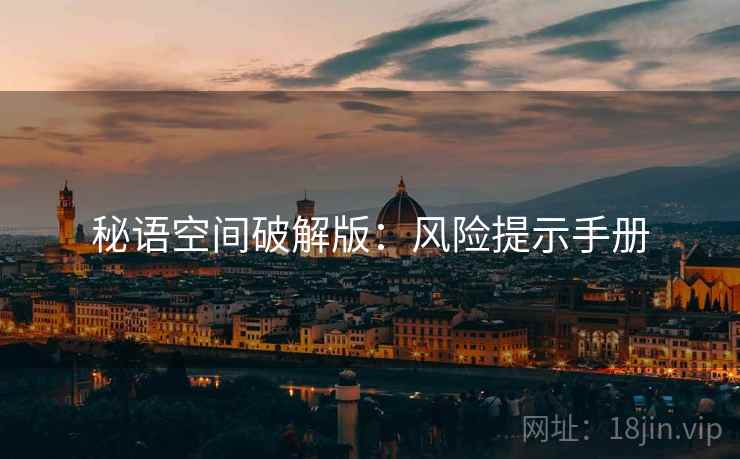 秘语空间破解版：风险提示手册