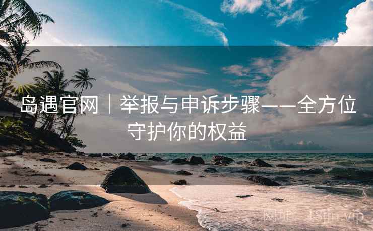 岛遇官网｜举报与申诉步骤——全方位守护你的权益